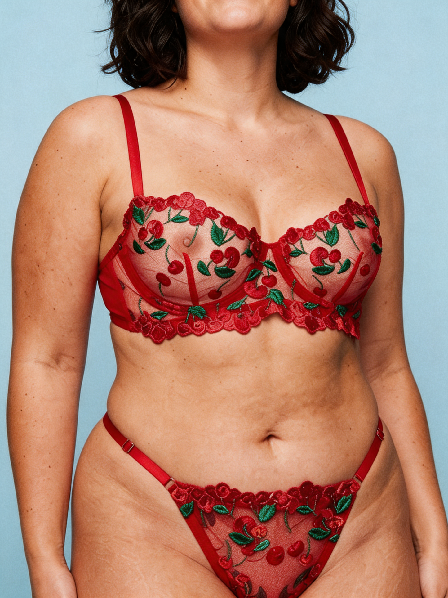 Cherry Compote – Balconette Bra