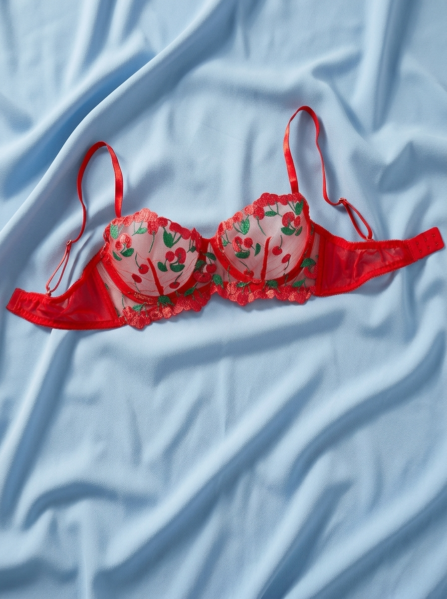 Cherry Compote – Balconette Bra