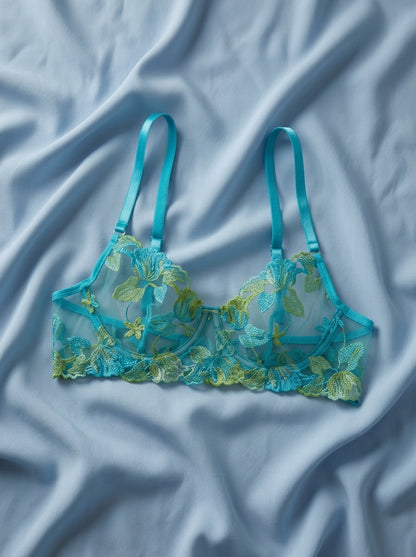 Garden Ganache – Balconette Bra