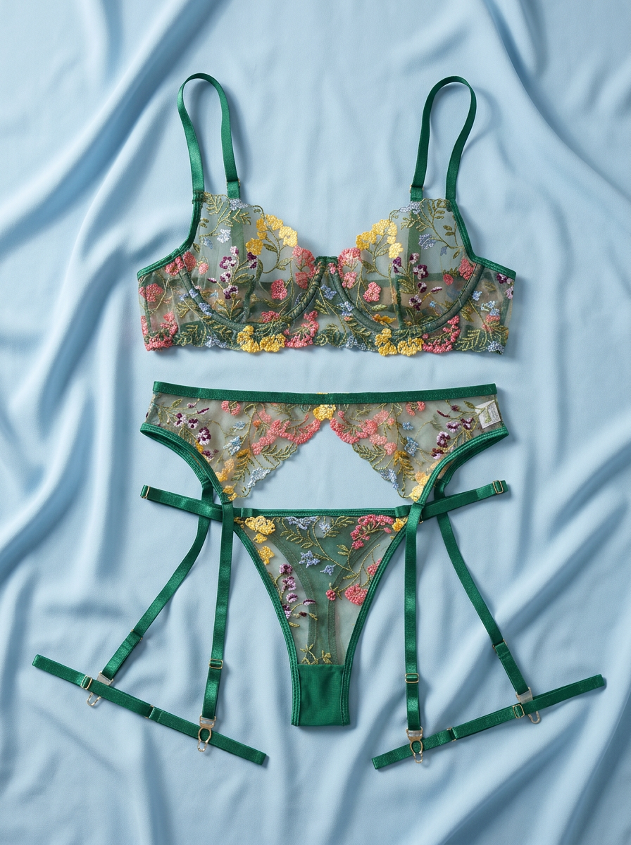 Mademoiselle Macaron – G-String (Emerald Garden)
