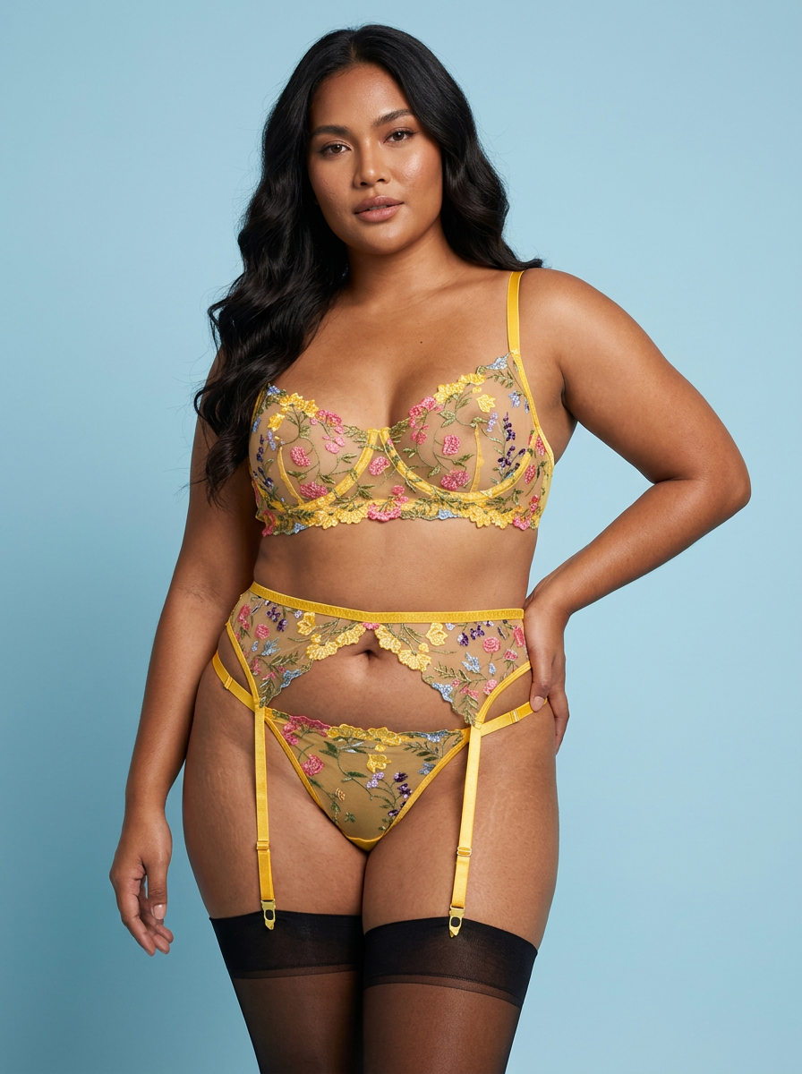 Mademoiselle Macaron – G-String (Lemon Chiffon)