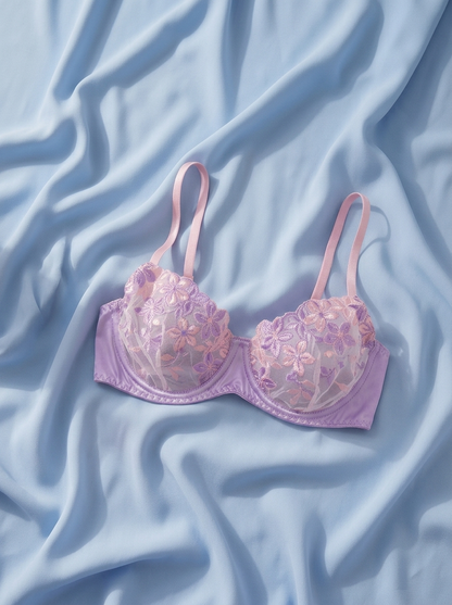 Violet Éclair – Balconette Bra