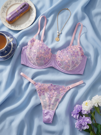 Violet Éclair – Balconette Bra